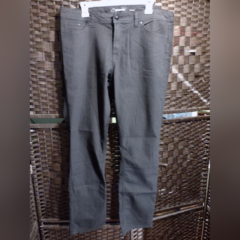 Jordache Black Skinny Pants Women's 16
